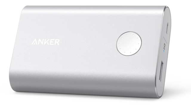 This stylish powerbank comes with 10 battery-status lights and one output port