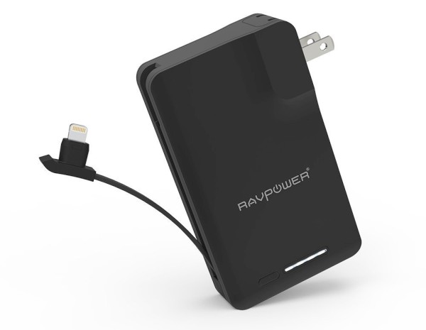Best portable charger for travel with inbuilt wall charger